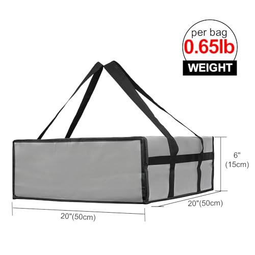 Bodaon Insulated Pizza Delivery Bags for Grubhub/Uber Eats (Grey, 1-Pack)  
Bodaon Pizza Delivery Bags to Keep Hot Food