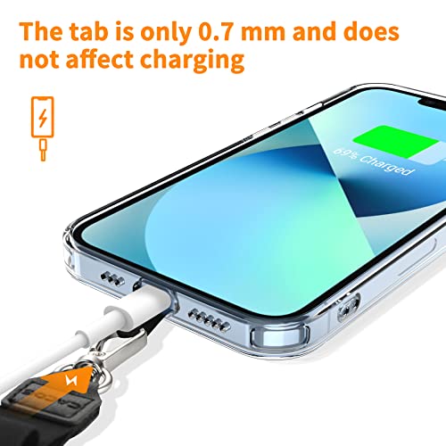 CACOE Phone Lanyard 2 Pack - Black+Gray, Adjustable Neck Strap, Multifunctional Phone Patches, Compatible with Most Smar