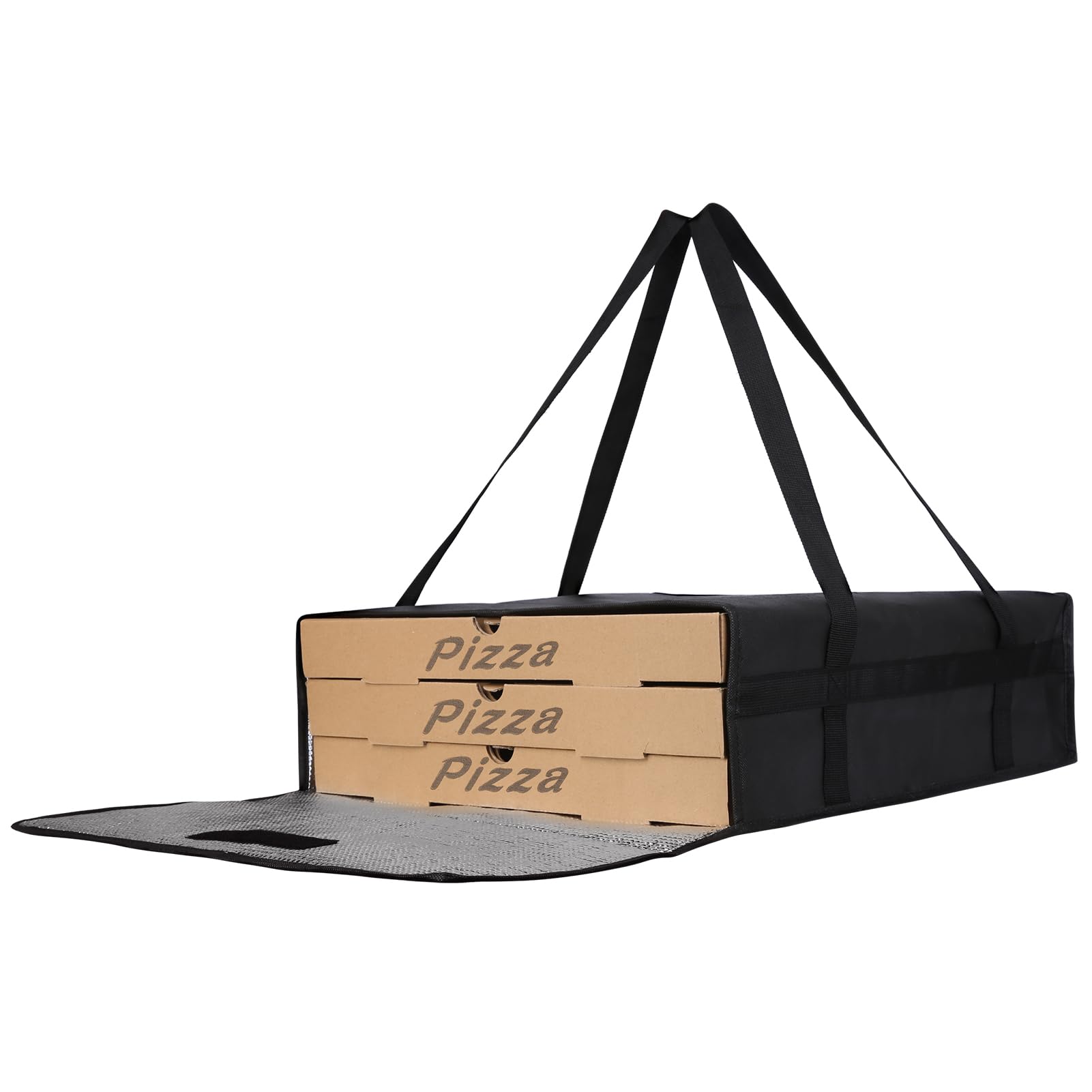 Insulated Bodaon Pizza Bags for Door Dash Delivery, Hot Pizza Warmer Bags for Carry Black
| Bodaon Insulated Pizza Deli