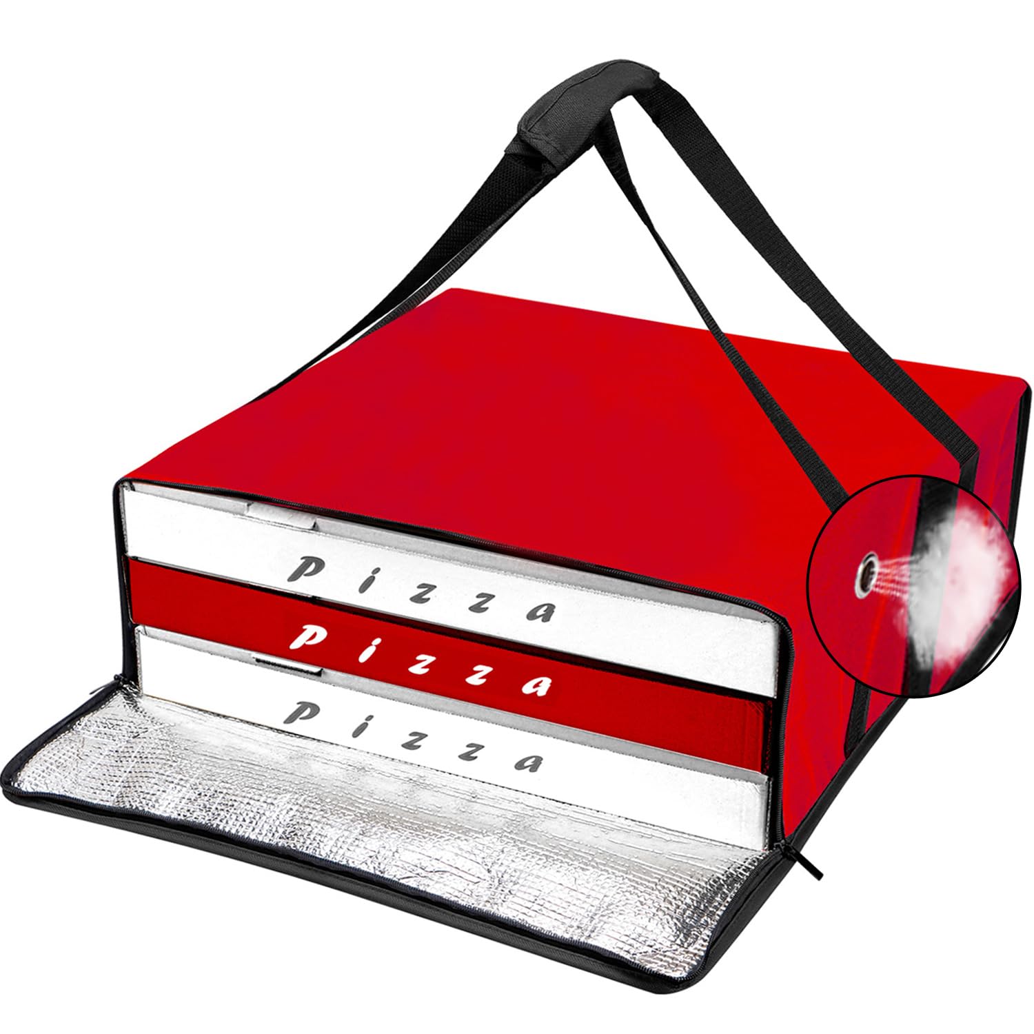 Insulated Pizza Bags for Delivery Doordash Large Personal Use
| Uber Eats Collapsible Cooler Hot Pockets Bag 20x20in Re